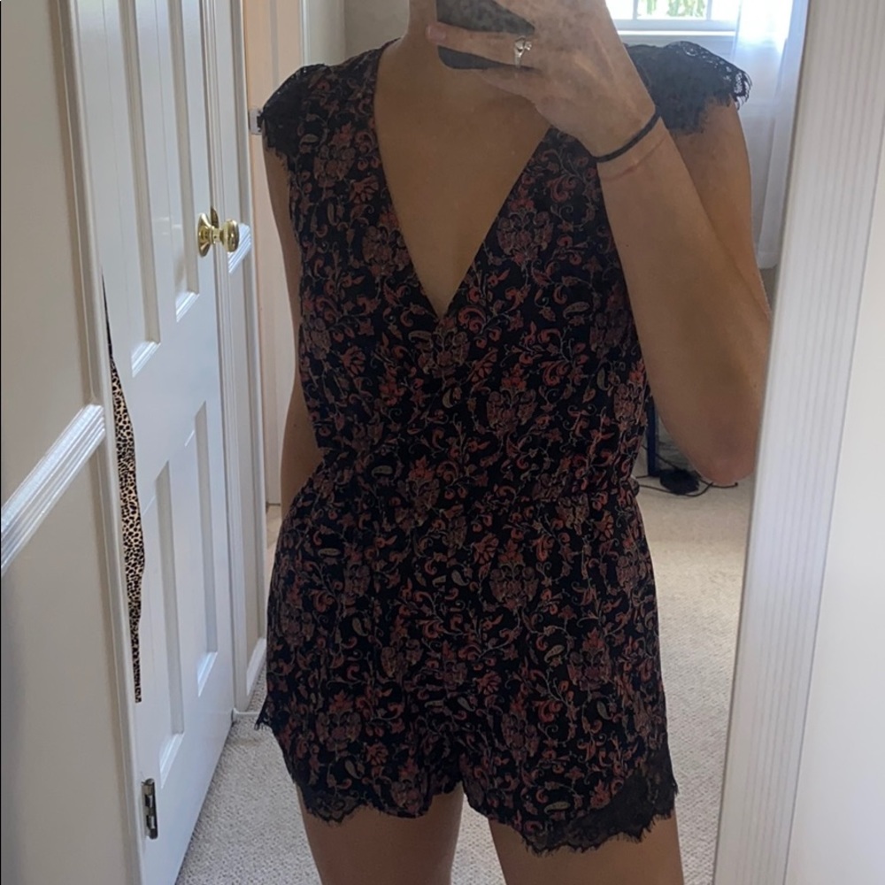 Urban Outfitters Floral Romper